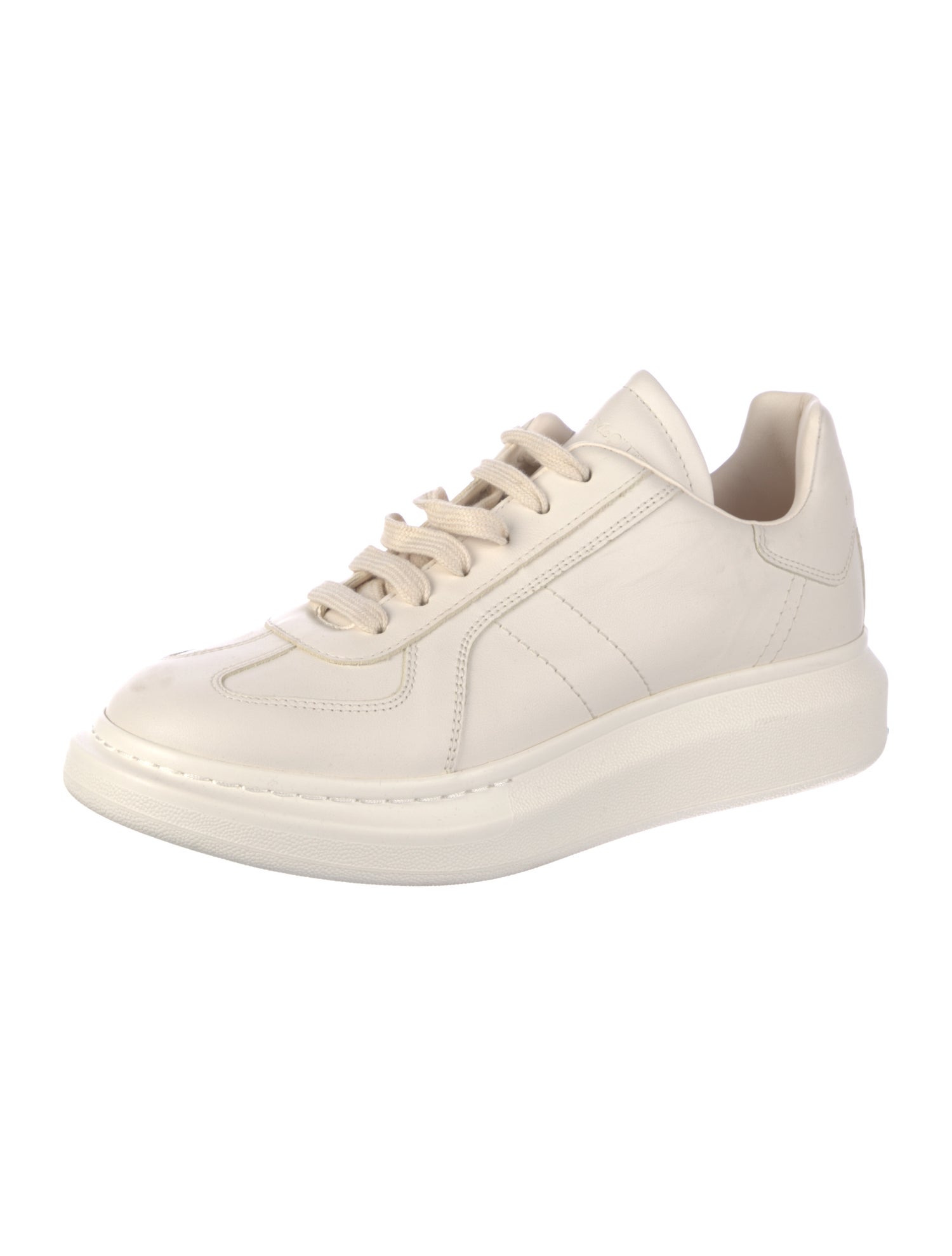 Alexander McQueen Leather Chunky Sneakers